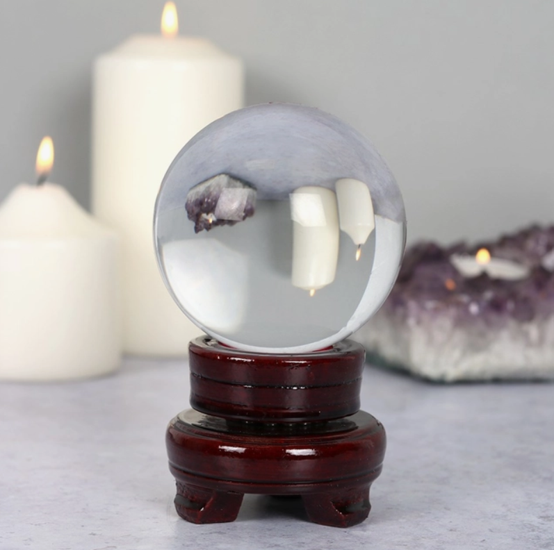 Crystal Ball with stand