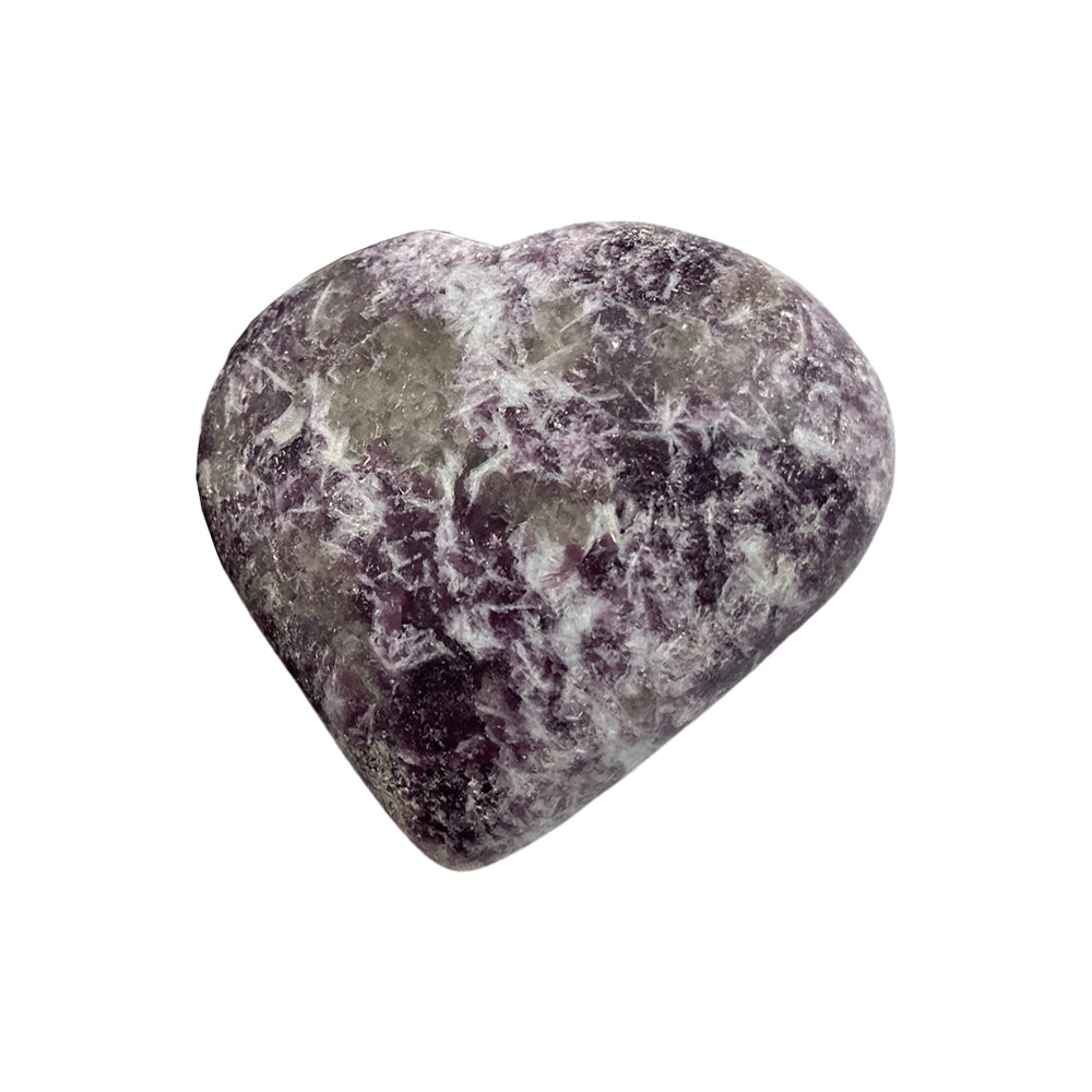 Crystal Heart - Lepidolite