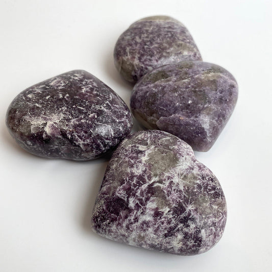Crystal Heart - Lepidolite