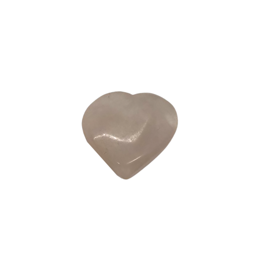 Crystal Heart - Rose Quartz