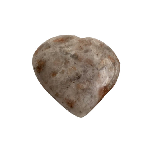 Crystal Heart - Sunstone
