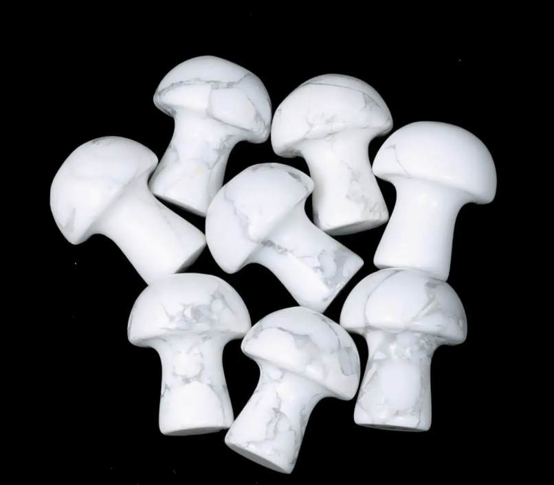Crystal Mushroom Carvings 2cm