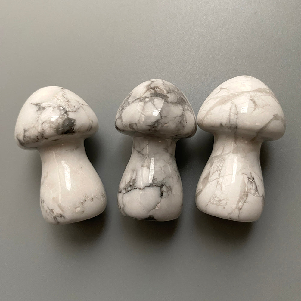 Crystal Mushroom Carvings 3.5cm