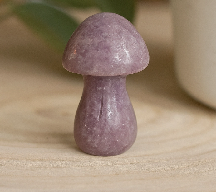 Crystal Mushroom Carvings 3.5cm
