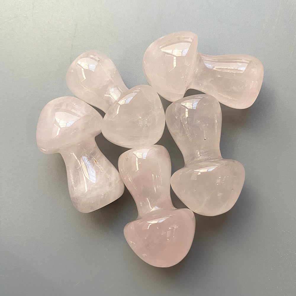 Crystal Mushroom Carvings 3.5cm