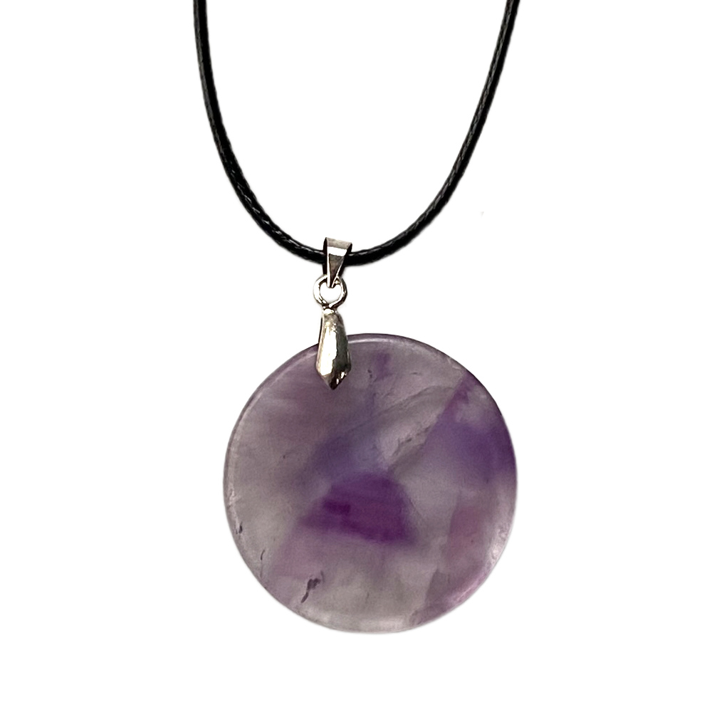 Crystals - Coin Pendant