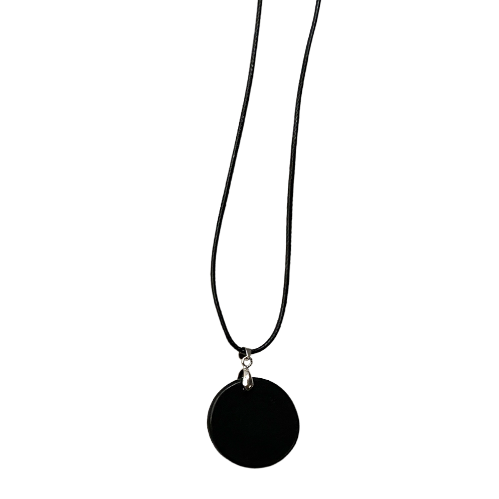 Crystals - Coin Pendant