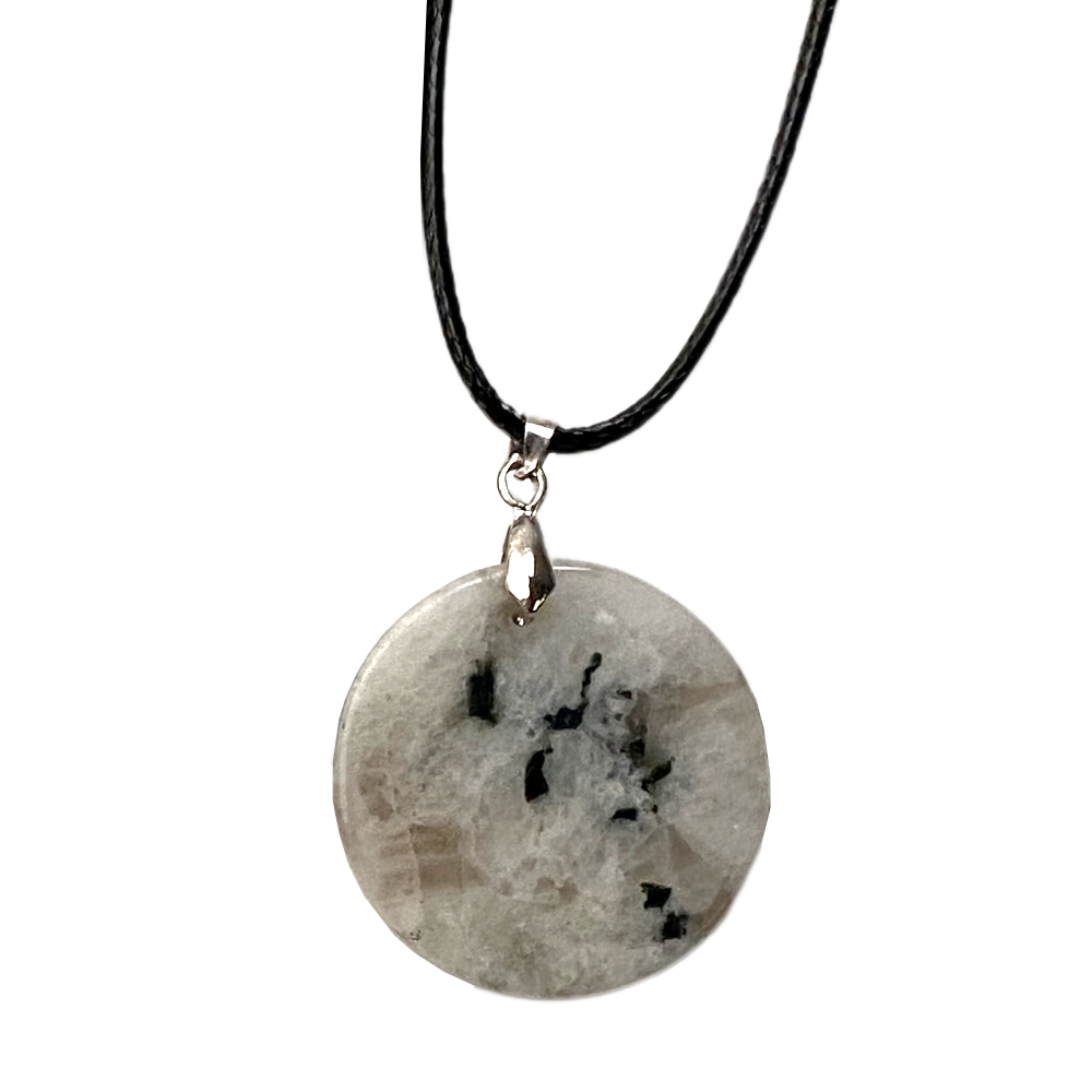 Crystals - Coin Pendant