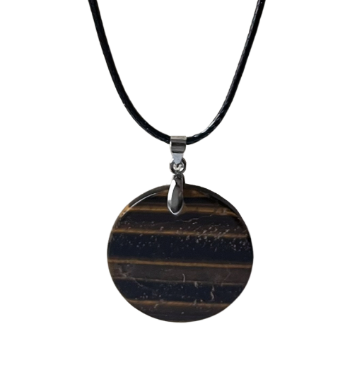 Crystals - Coin Pendant