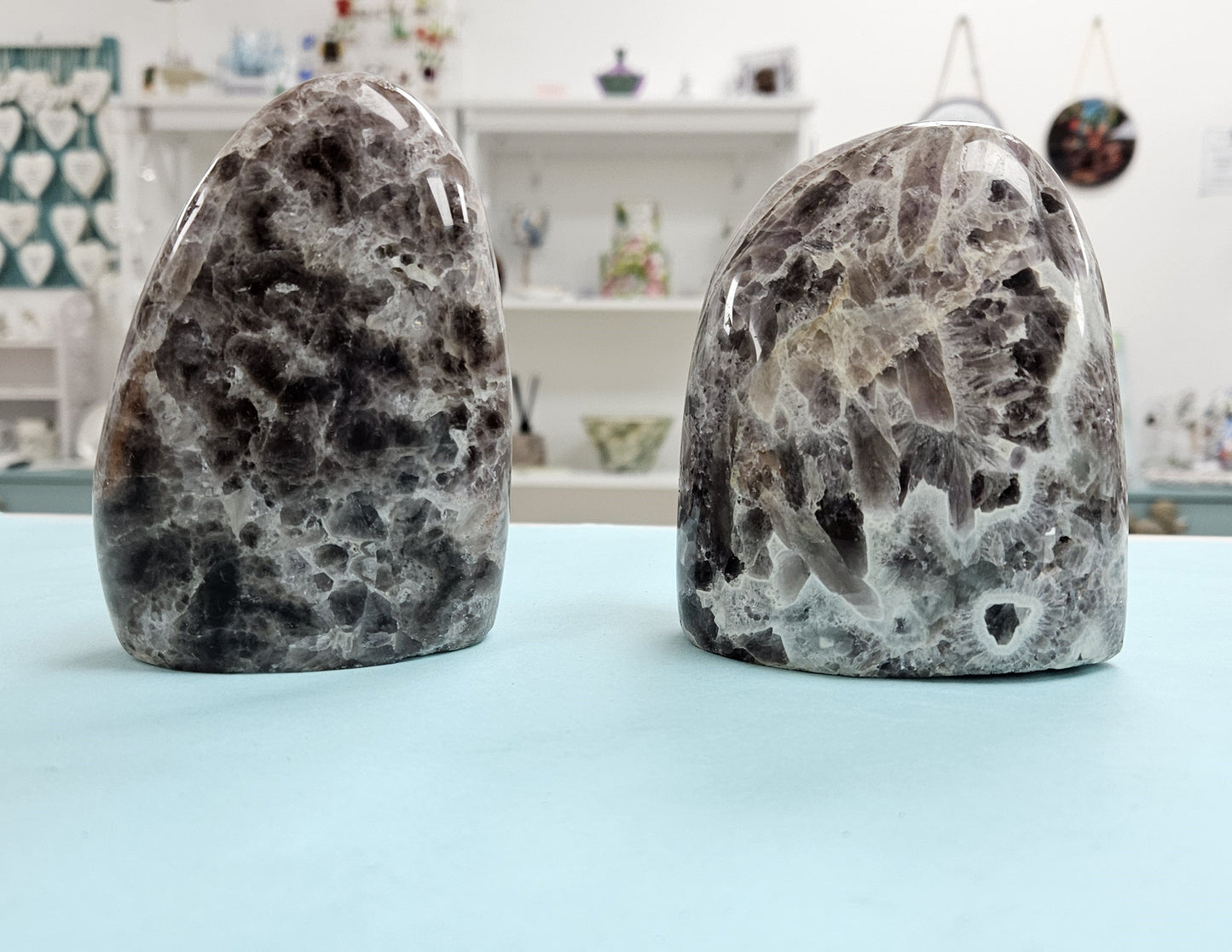 Crystal Freeform - Dream Amethyst with Smoky Quartz