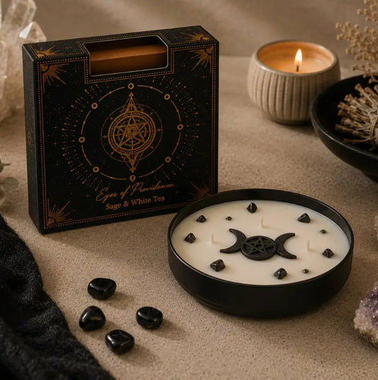 Esoteric Dreams - Crystal Candle - Eye of Providence
