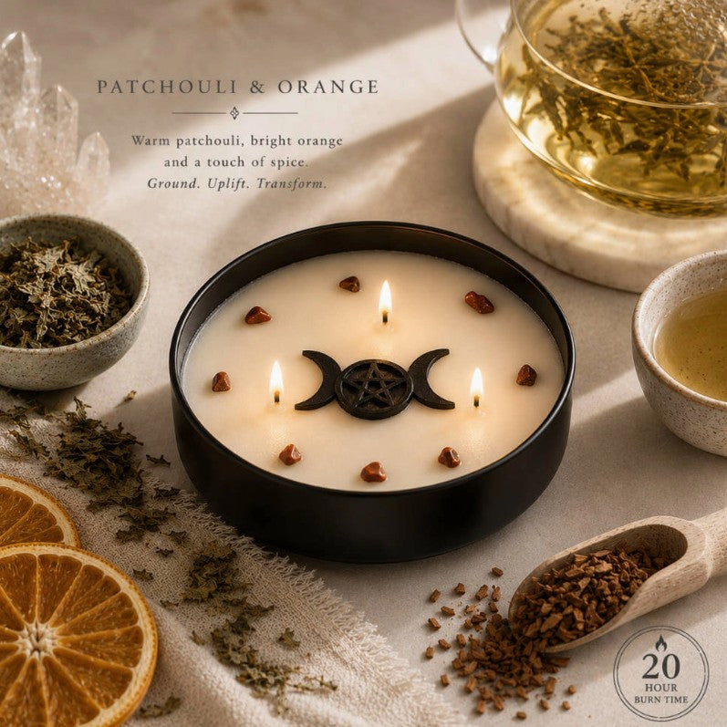 Esoteric Dreams - Crystal Candle - Good Fortune