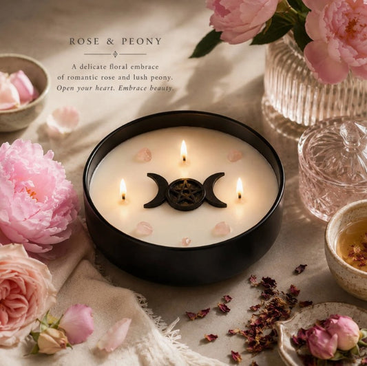 Esoteric Dreams - Crystal Candle - Love Spell