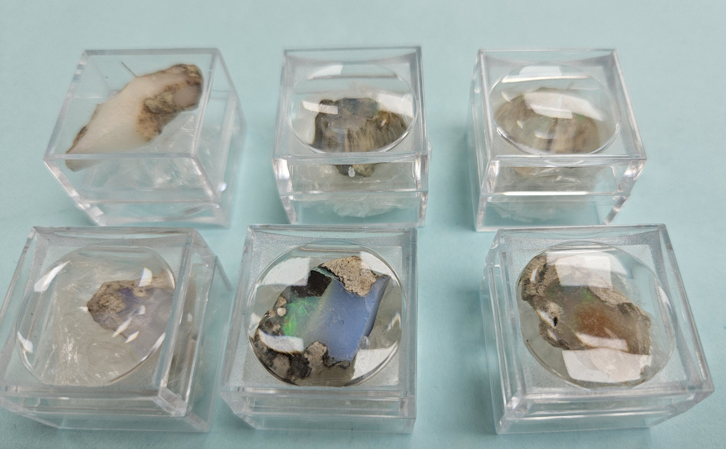 Crystals - Ethiopian Opal in Display Case