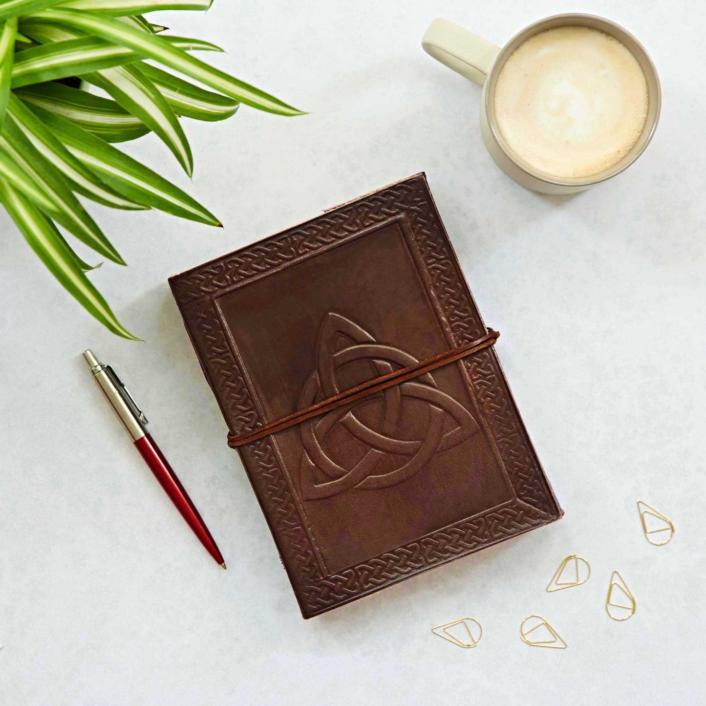 Fair Trade Leather Journal (various designs)