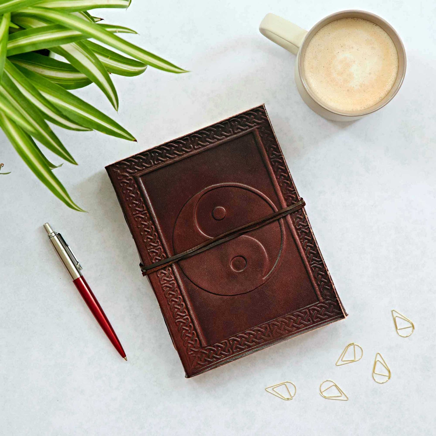 Fair Trade Leather Journal (various designs)