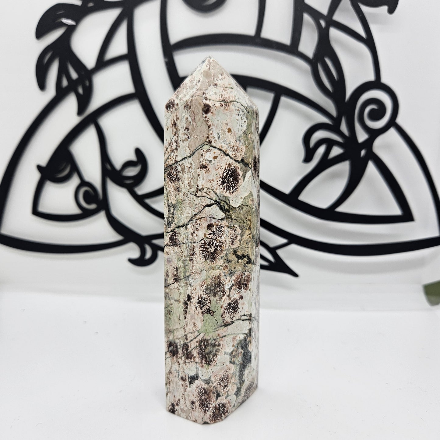 Crystal Tower - Flower Jasper