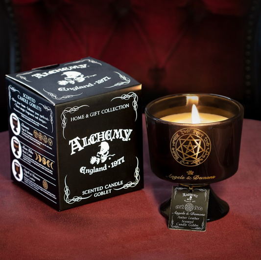 Glass Goblet Candle