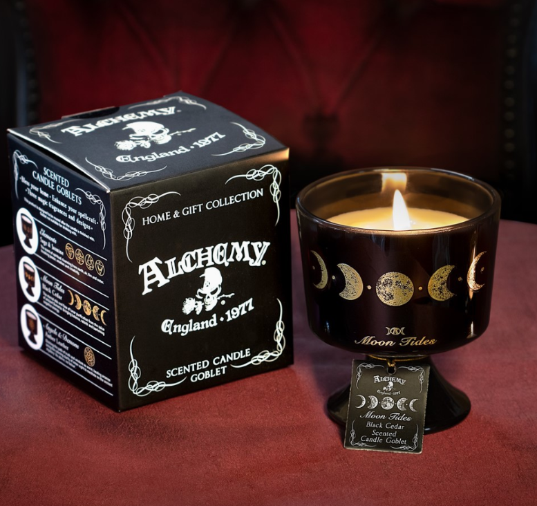 Glass Goblet Candle