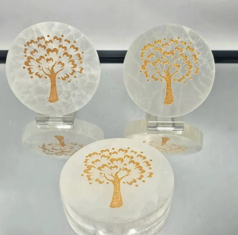 Selenite Crystal Charging Plate / Bowl (various)