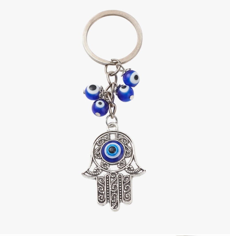Keyring - Evil Eye & Hamsa Hand