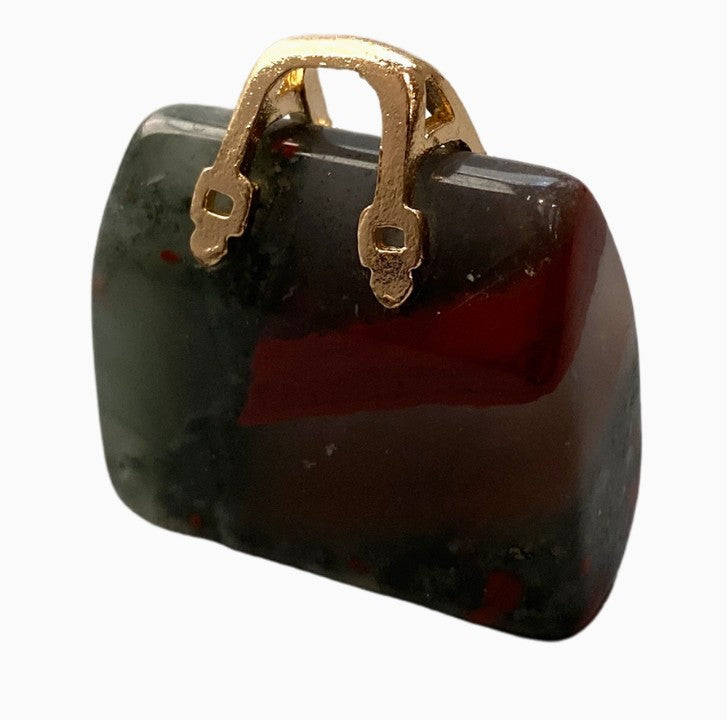 Crystals - Mini Handbag - Bloodstone