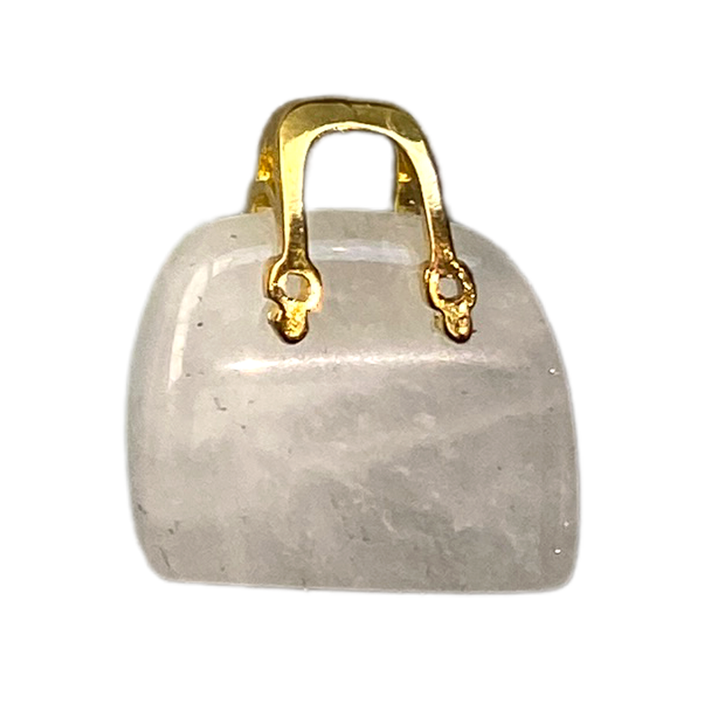 Crystals - Mini Handbag - Clear Quartz