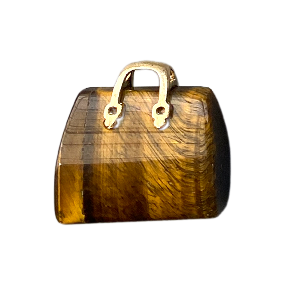 Crystals - Mini Handbag - Tigers Eye