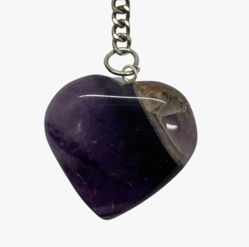 Crystal Heart Keyring