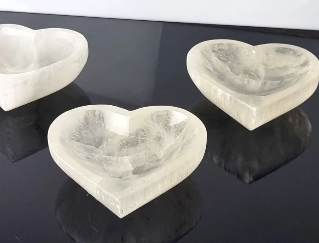Selenite Crystal Charging Plate / Bowl (various)