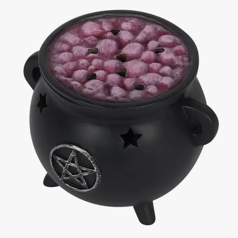 Incense Cone Holder - Resin Cauldron