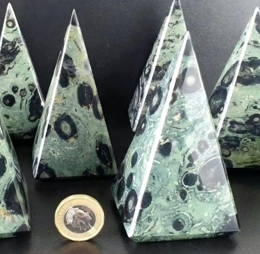 Crystal Pyramid - Kambaba Jasper