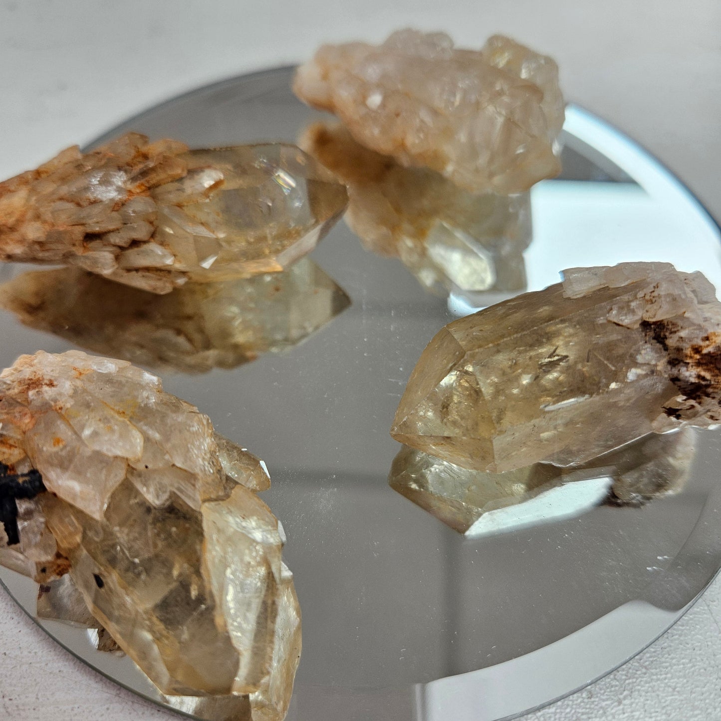 Natural Kundalini Citrine Points