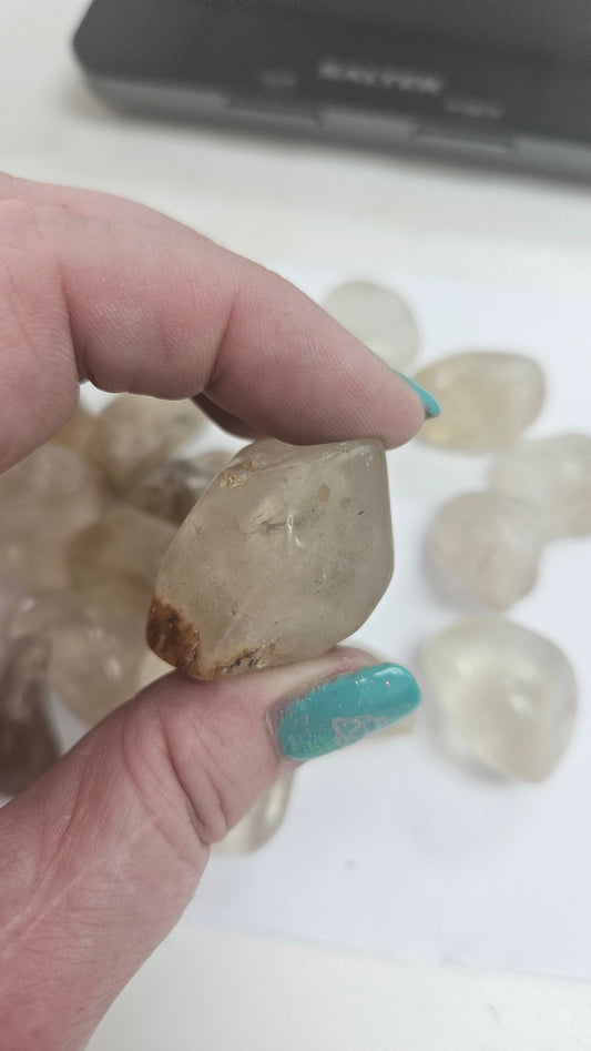 Crystals - Polished Tumble Stones - Kundalini Citrine