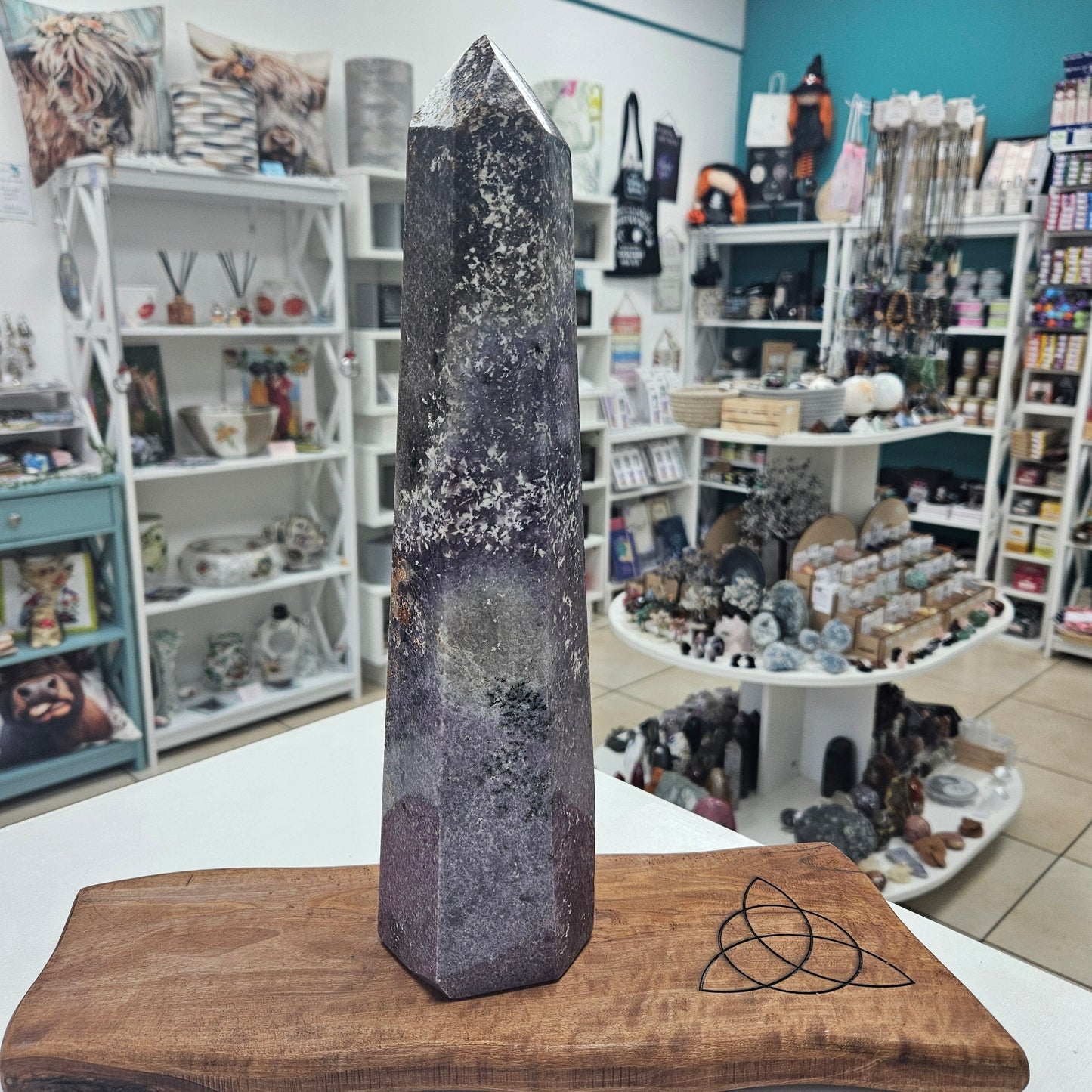 Crystal Tower - Lepidolite XL