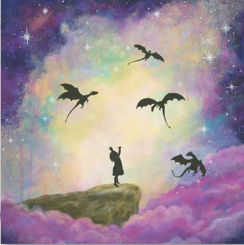 Dream Capture Greeting Cards