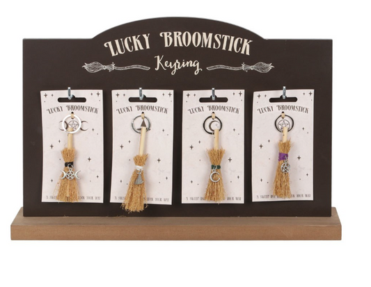Mini Broomstick Keyrings