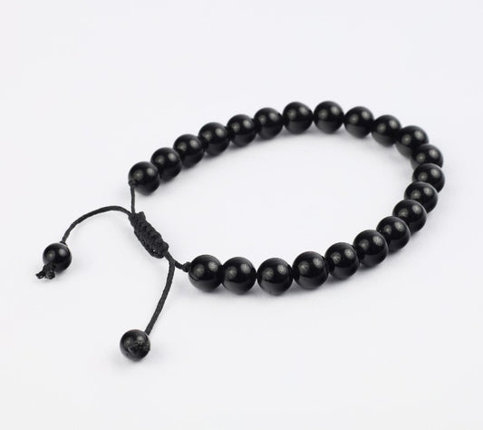 Macrame Crystal Bead Bracelet