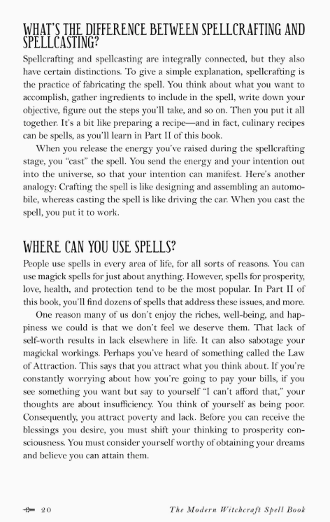Modern Witchcraft Spell Book
