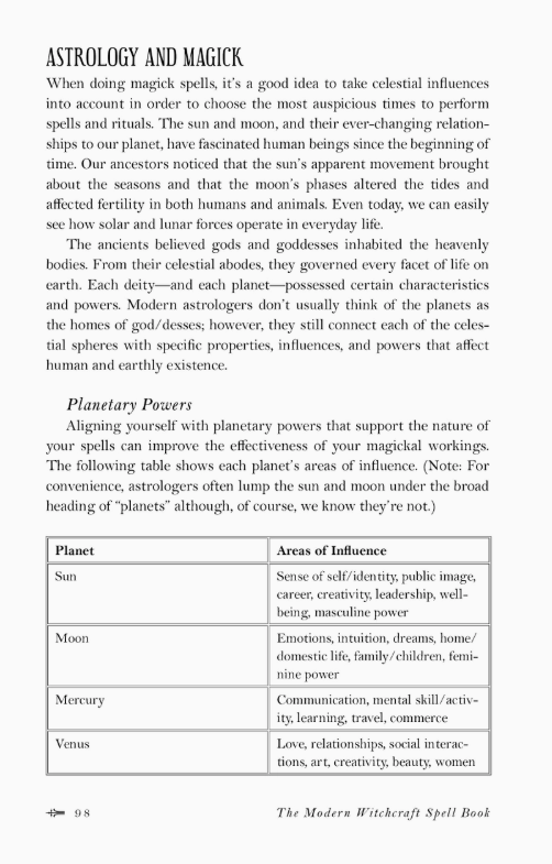 Modern Witchcraft Spell Book