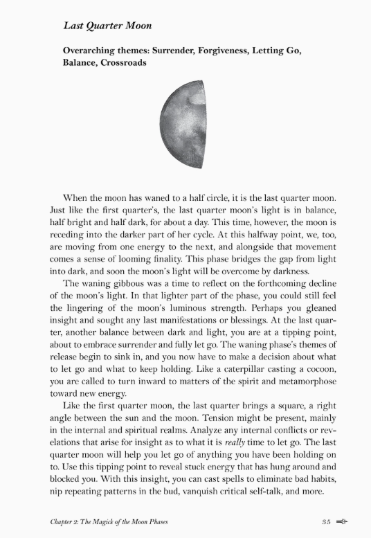 Modern Witchcraft Book of Moon Magick