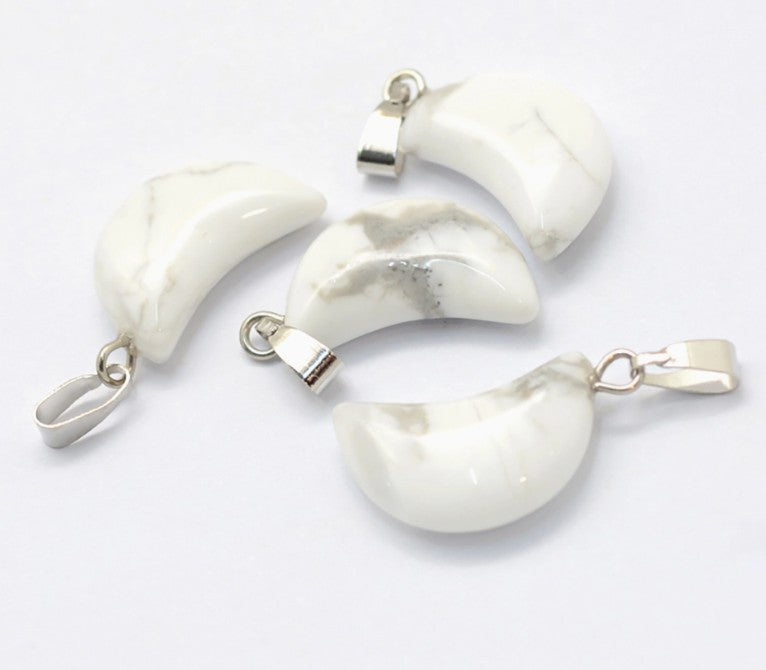 Crystal Pendant - Crescent Moon