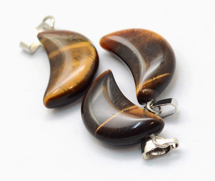 Crystal Pendant - Crescent Moon