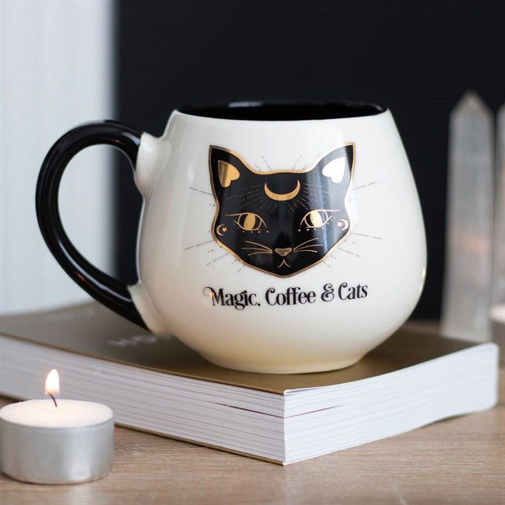 Mug - Magic, Coffee & Cats