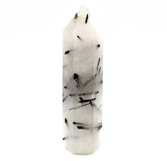Crystal Tower - Tourmalinated Quartz