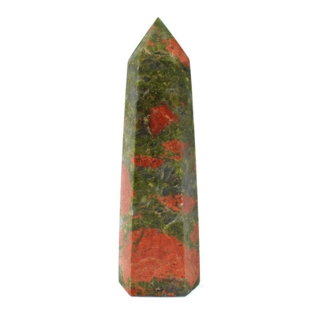 Crystal Tower - Unakite