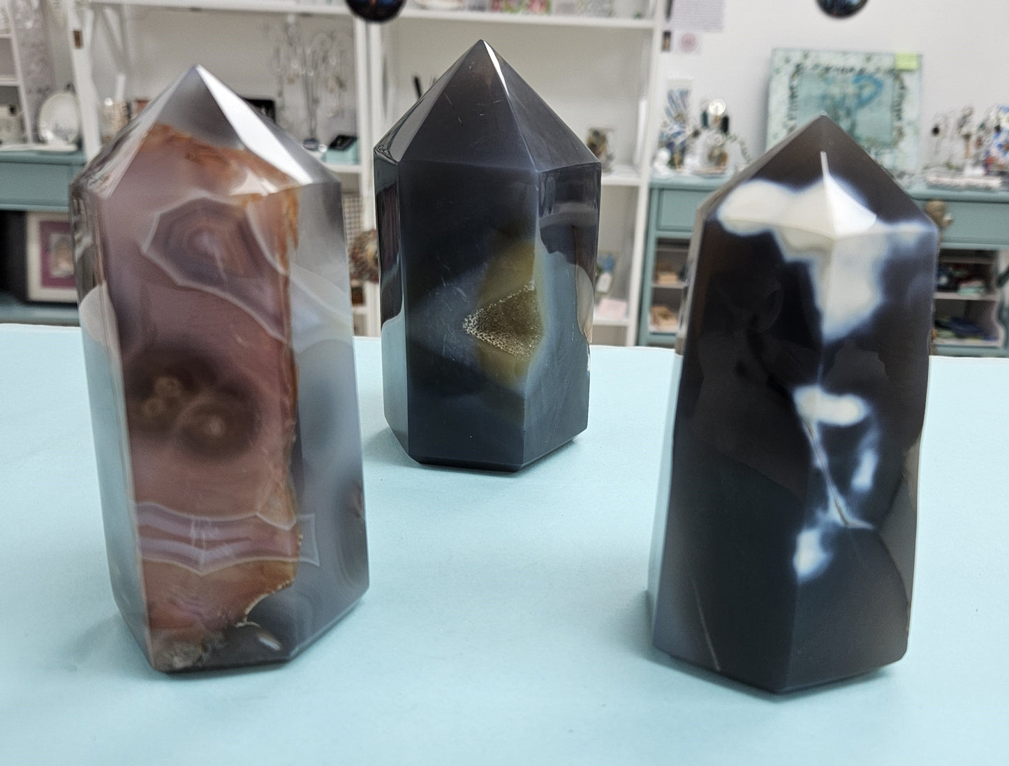 Crystal Tower - Orca Agate