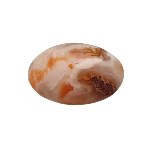 Crystal Palm Stone - Flower Agate