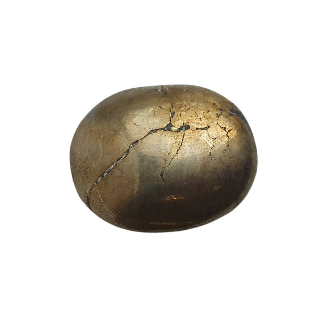 Crystal Palm Stone - Pyrite