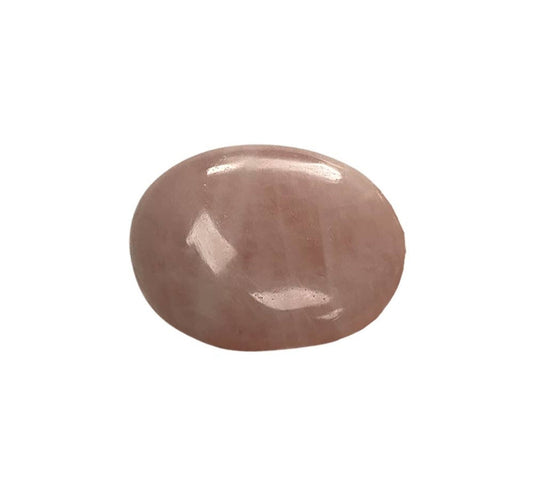 Crystal Palm Stone - Rose Quartz